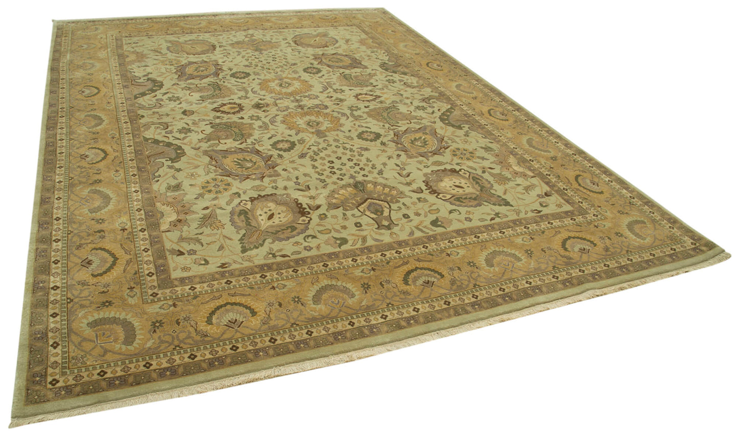 9x12 Beige Oushak Rug - 35871