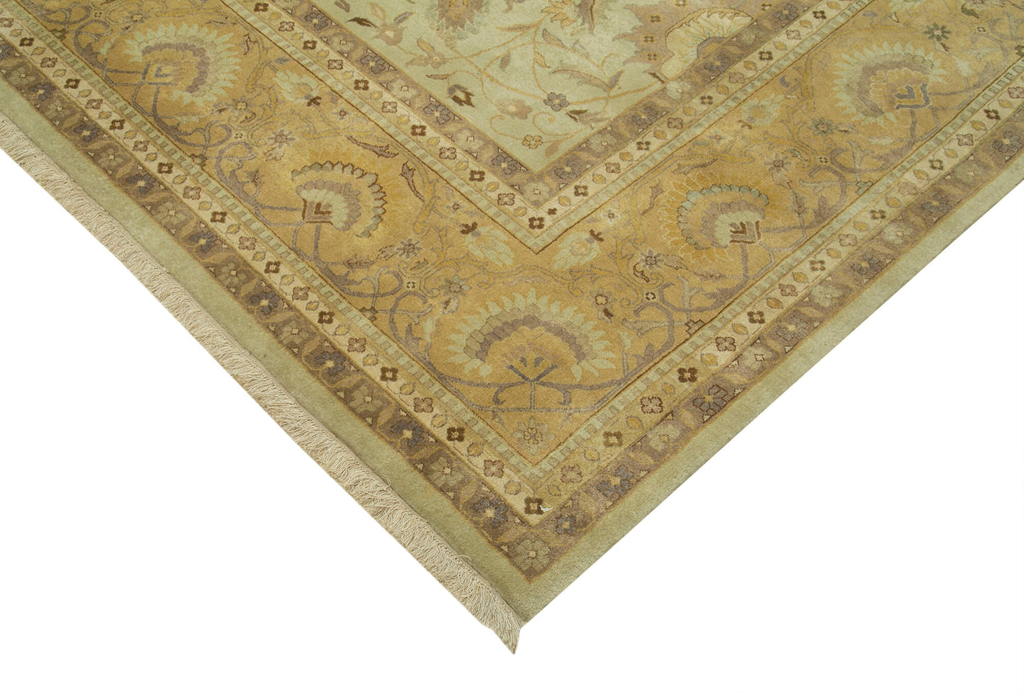 9x12 Beige Oushak Rug - 35871