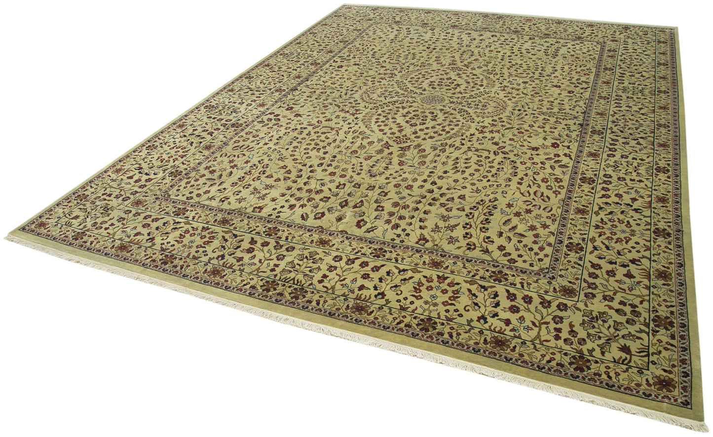 9x12 Beige Oushak Rug - 35875