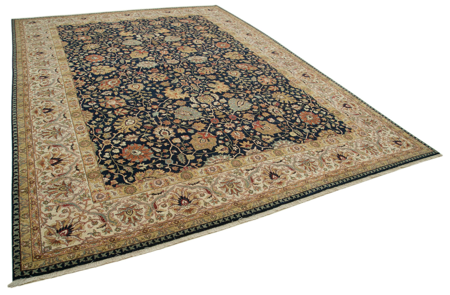 10x14 Blue Oushak Rug - 35876