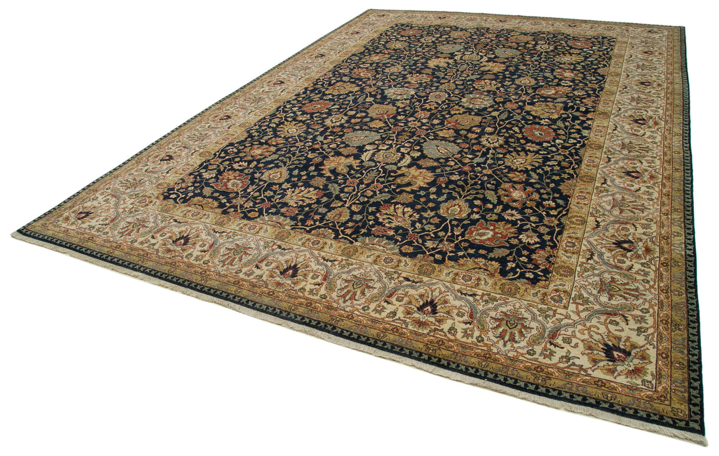 10x14 Blue Oushak Rug - 35876