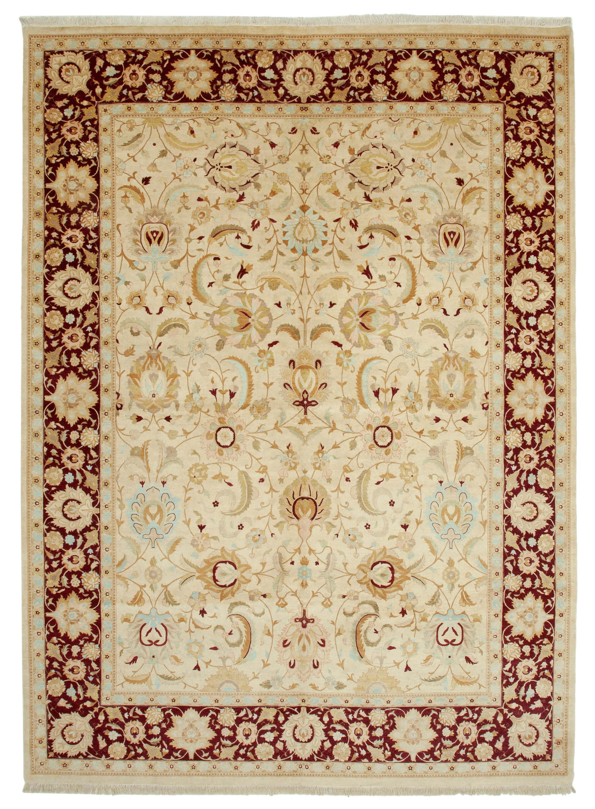 10x14 Beige Oushak Rug - 35877