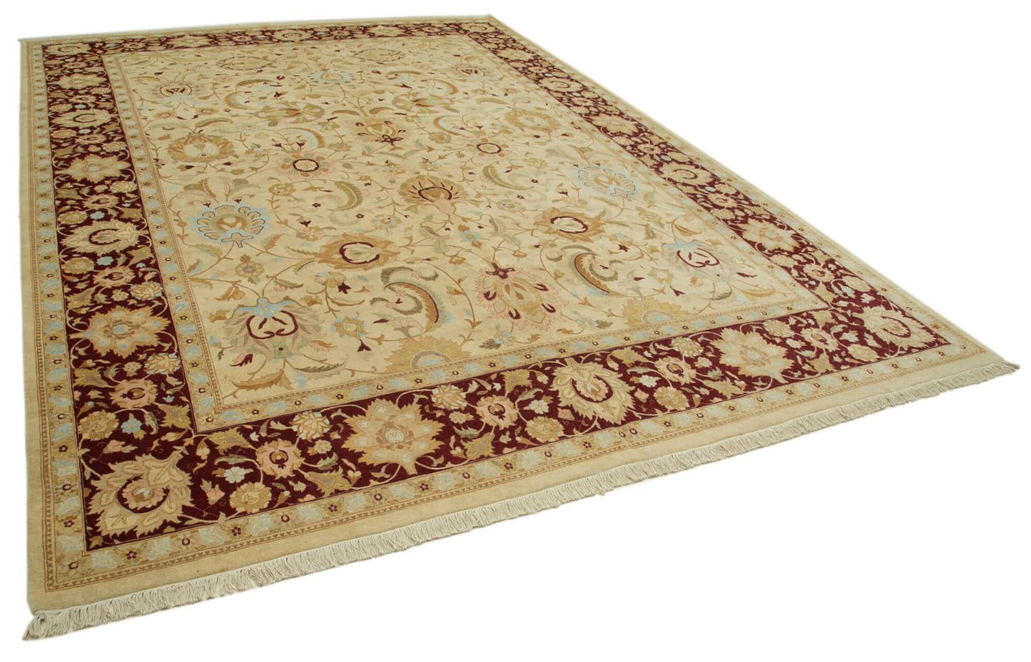 10x14 Beige Oushak Rug - 35877