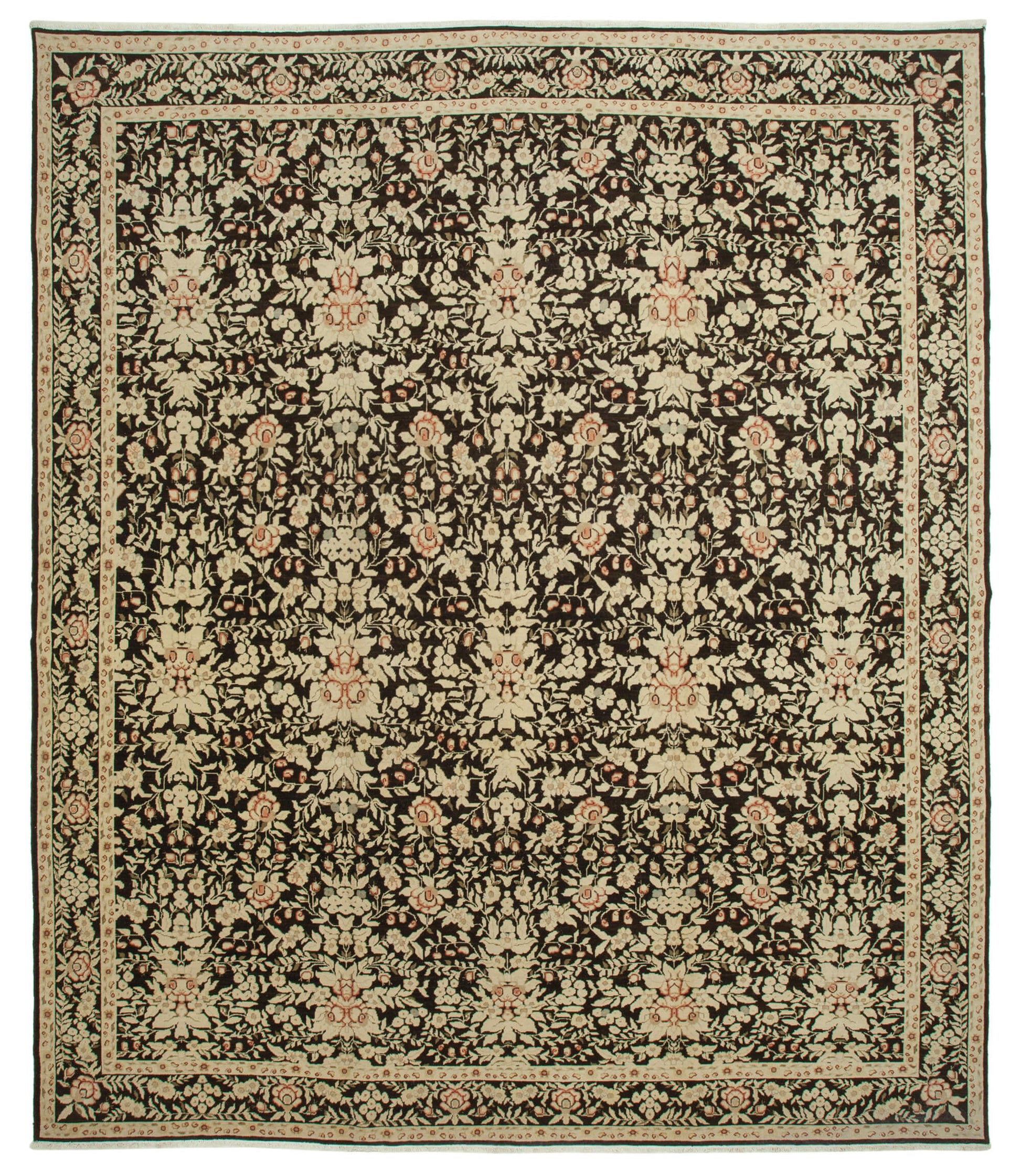 12x14 Beige Oushak Rug - 35879