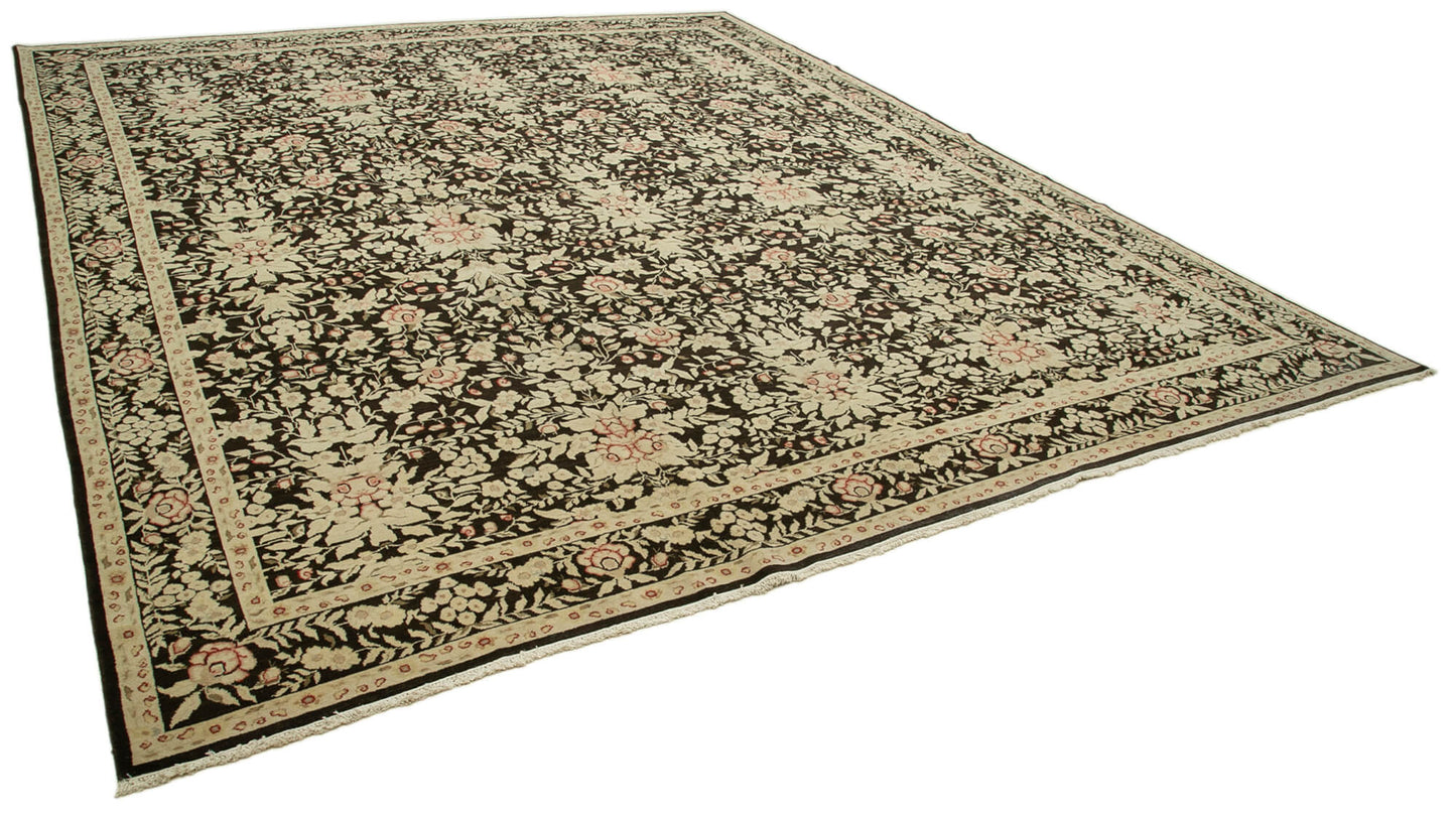 12x14 Beige Oushak Rug - 35879