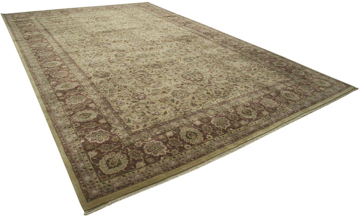 11x18 Yellow Oushak Rug - 35887