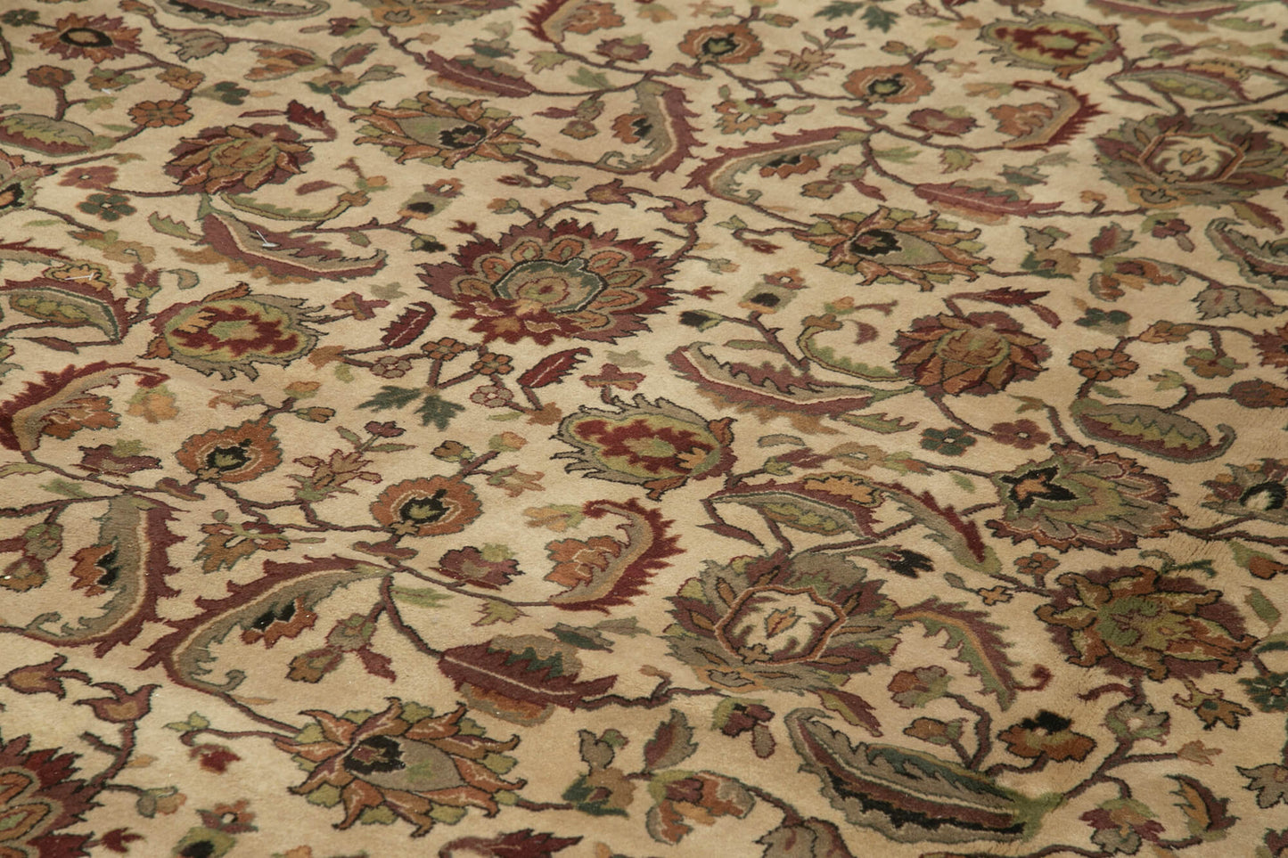 12x17 Beige Oushak Rug - 35891