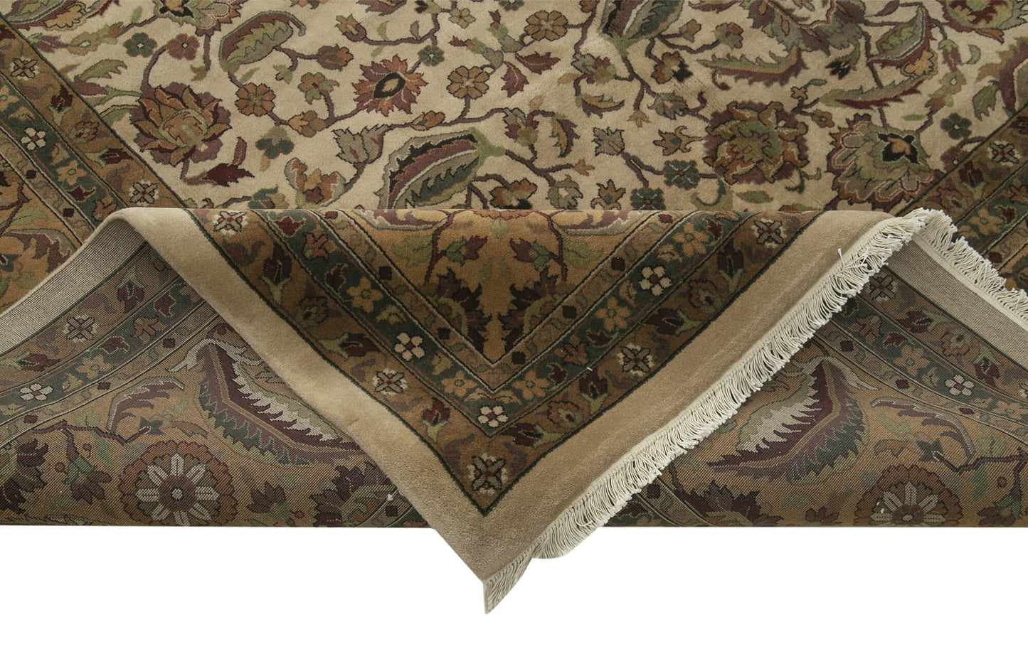 12x17 Beige Oushak Rug - 35891