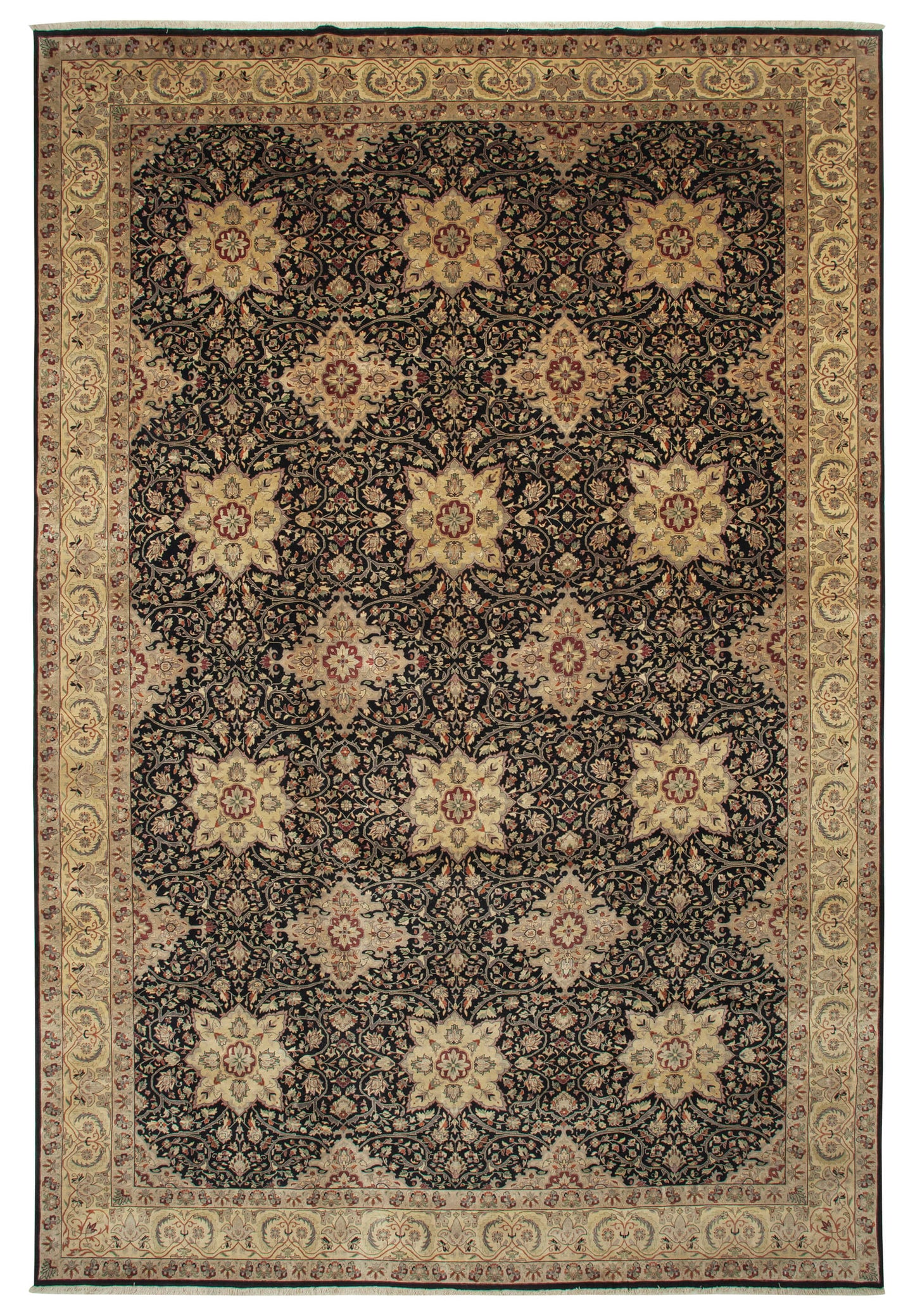 12x18 Beige Oushak Rug - 35892