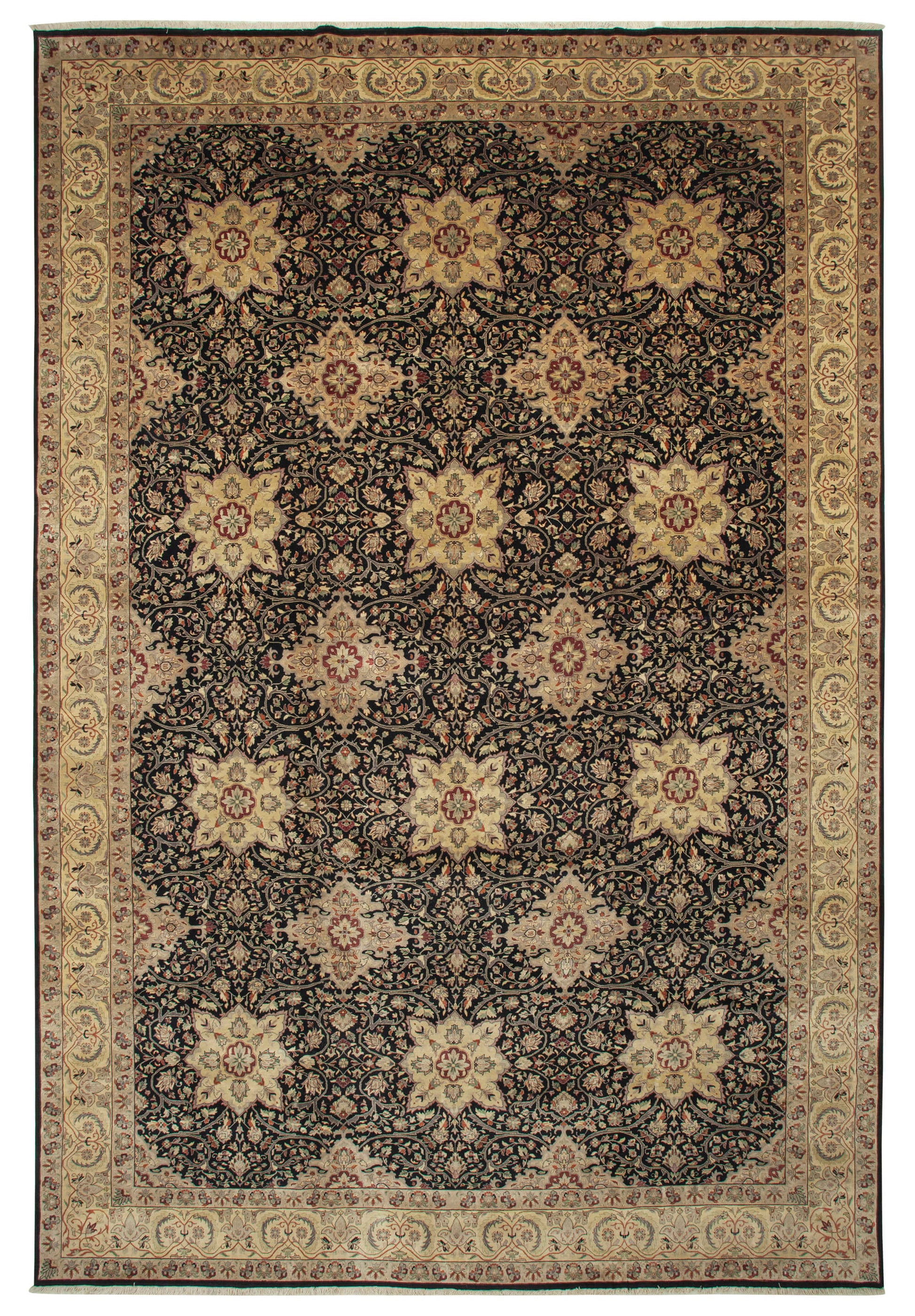 12x18 Beige Oushak Rug - 35892