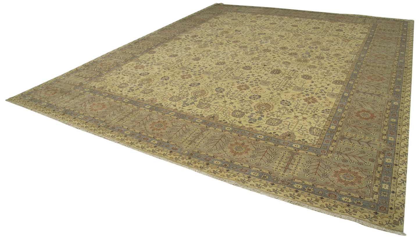 12x15 Beige Oushak Rug - 35894