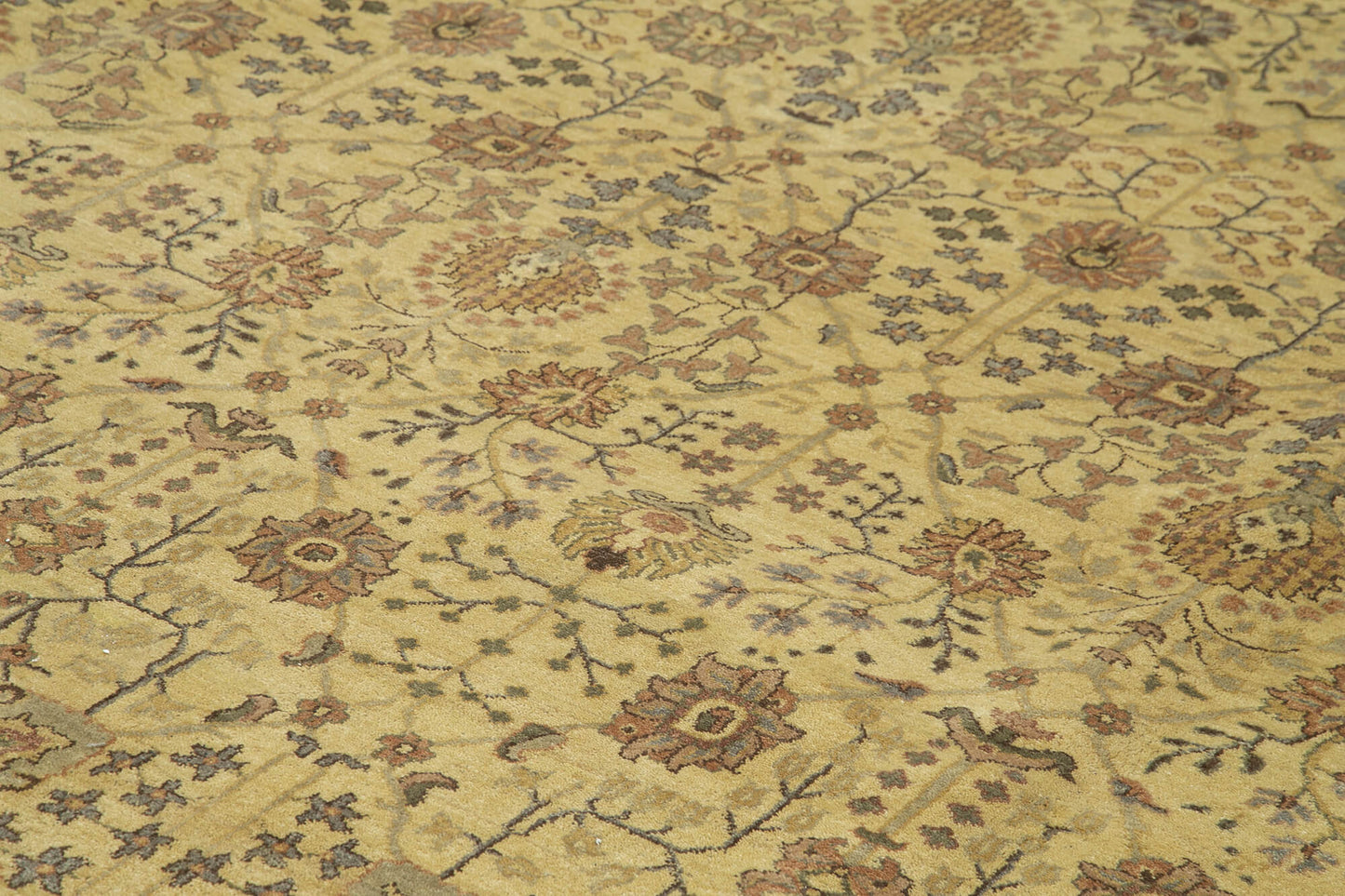 12x15 Beige Oushak Rug - 35894