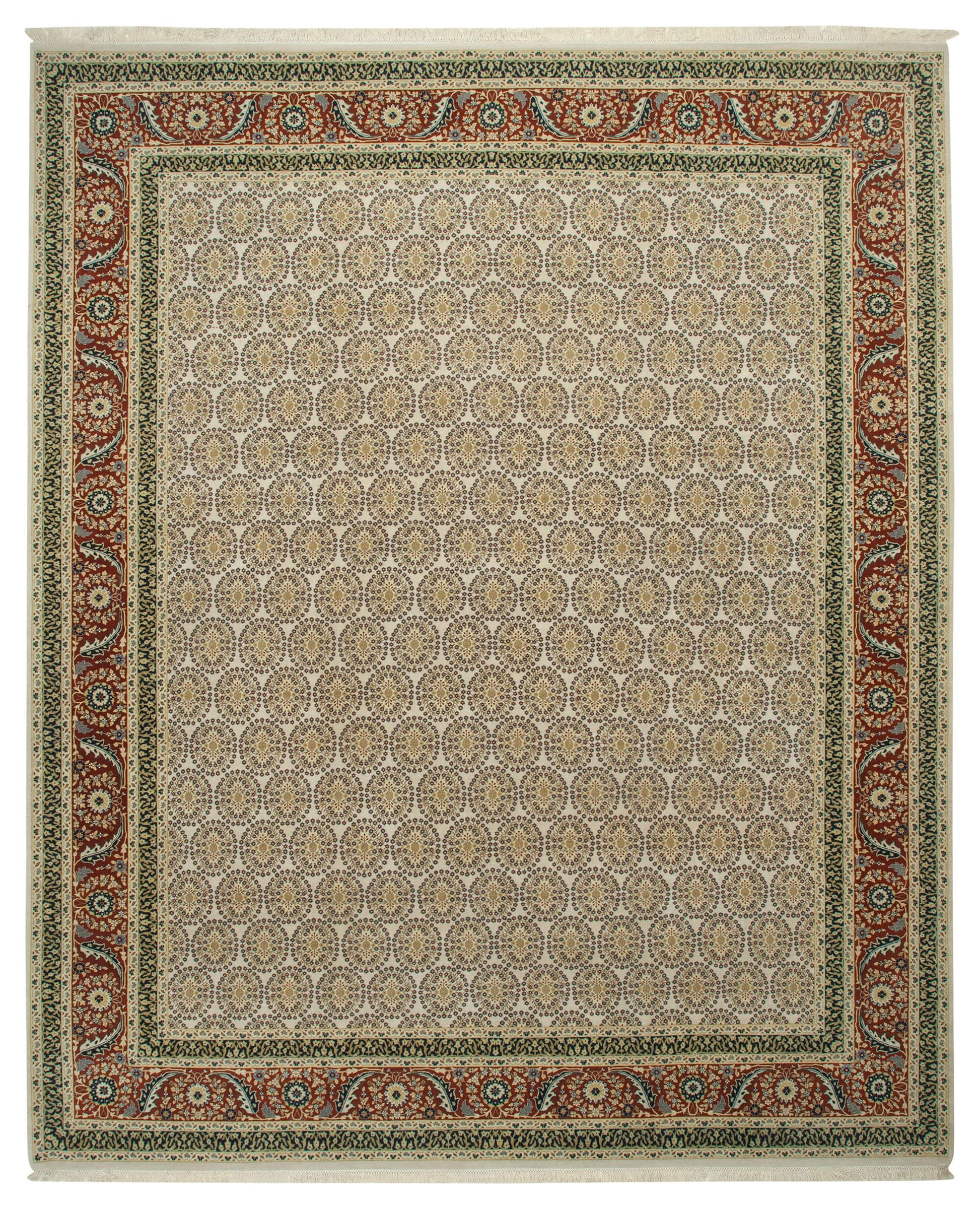 12x15 Beige Oushak Rug - 35895