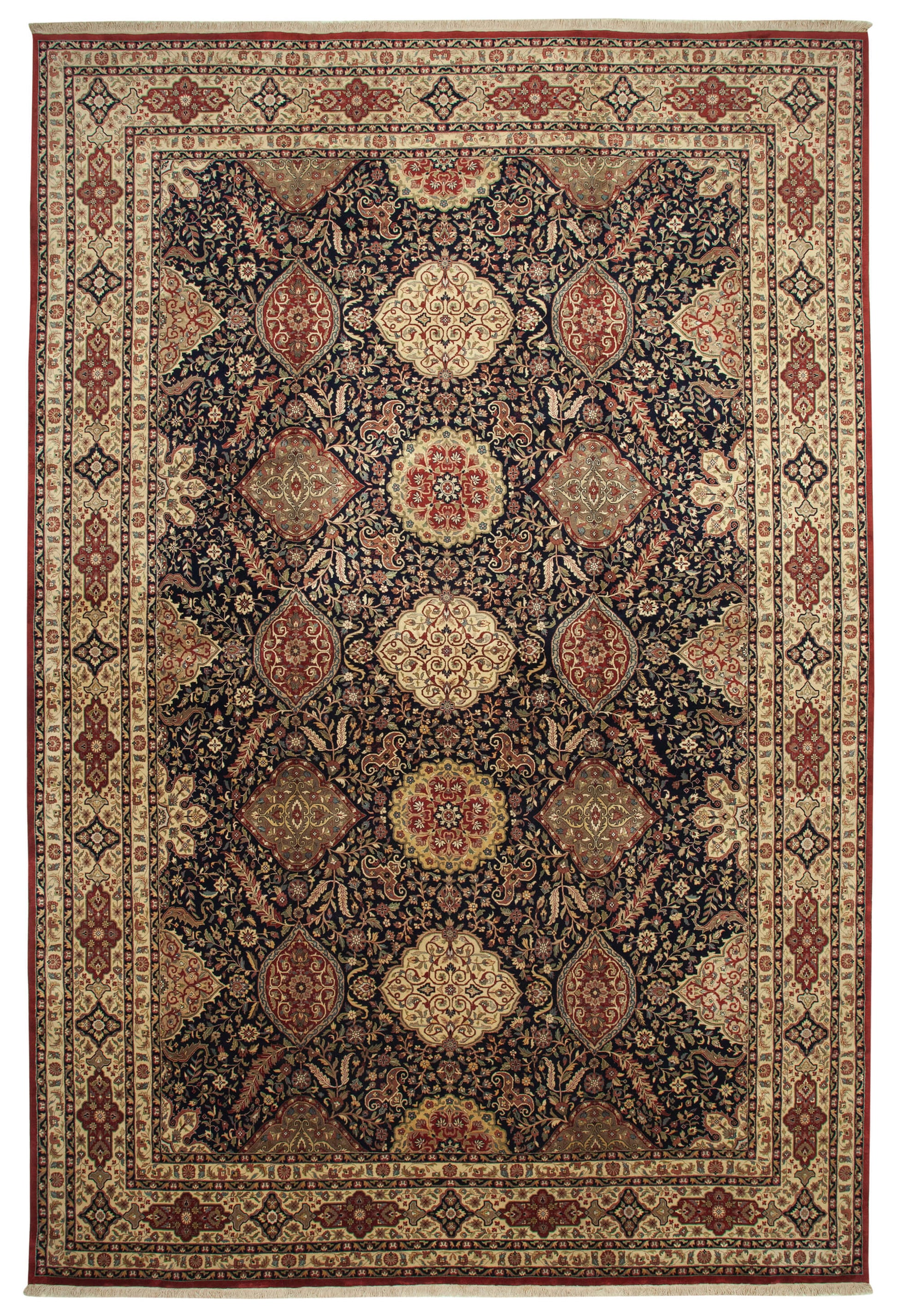 12x18 Beige Oushak Rug - 35898