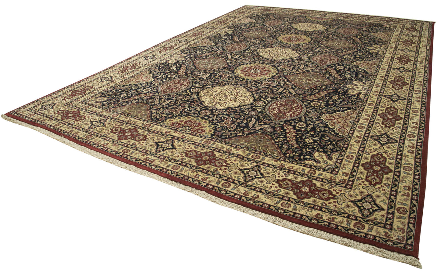 12x18 Beige Oushak Rug - 35898