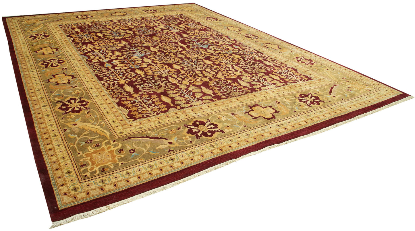 12x15 Beige Oushak Rug - 35905