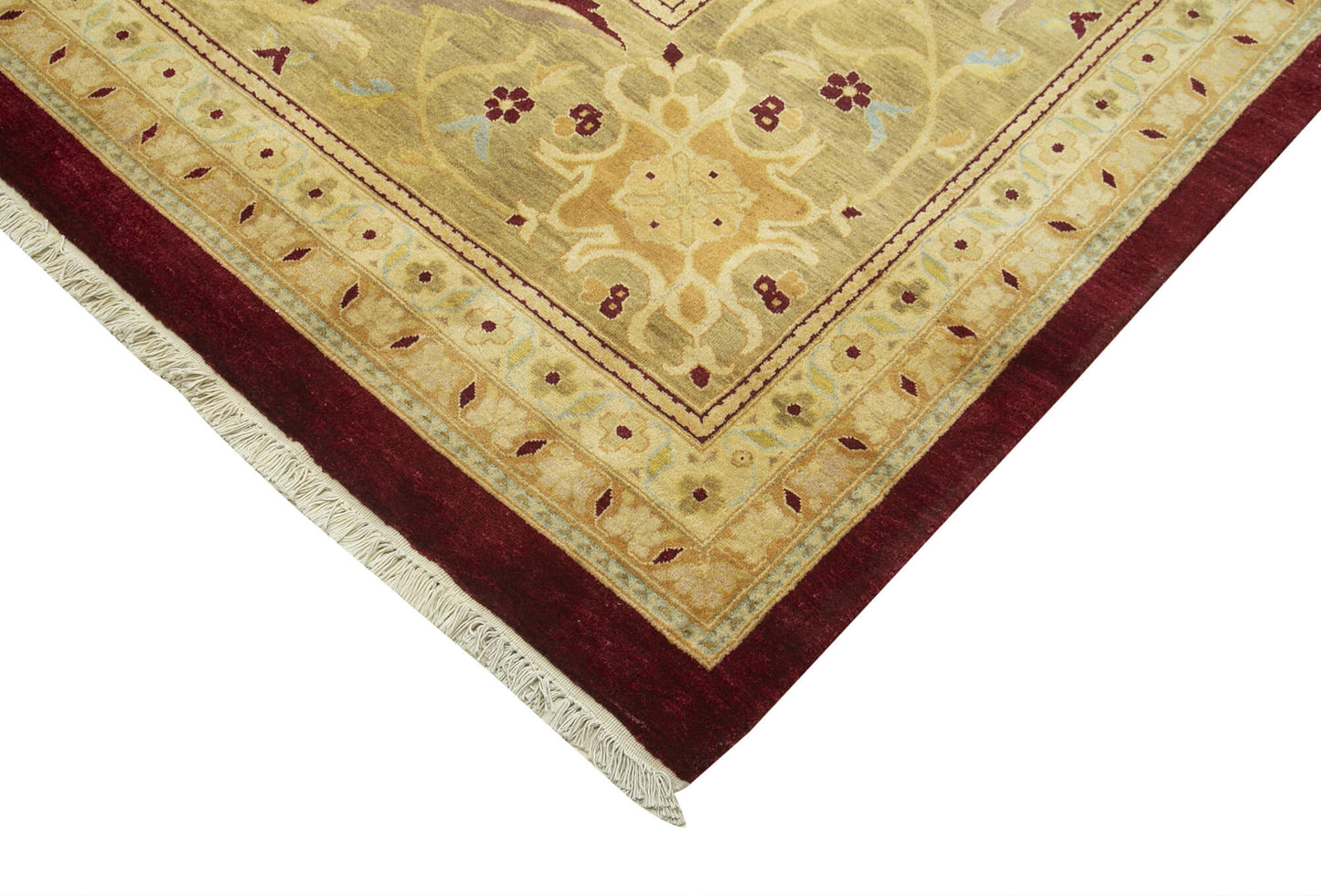 12x15 Beige Oushak Rug - 35905