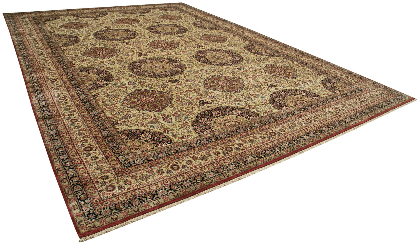 12x18 Beige Oushak Rug - 35909