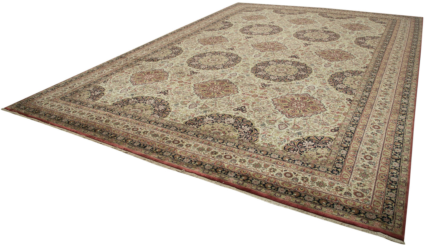 12x18 Beige Oushak Rug - 35909