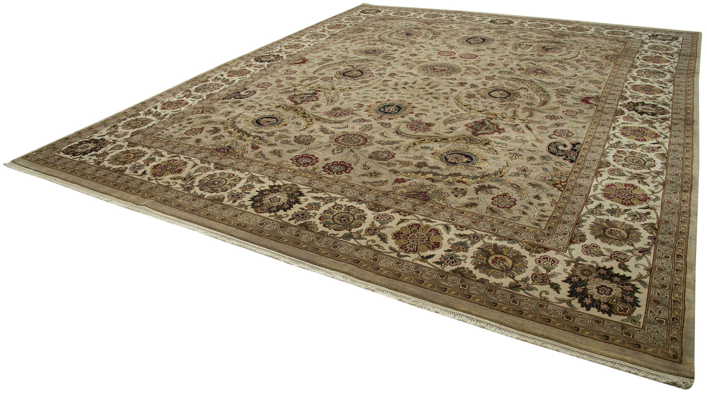 12x15 Beige Oushak Rug - 35910