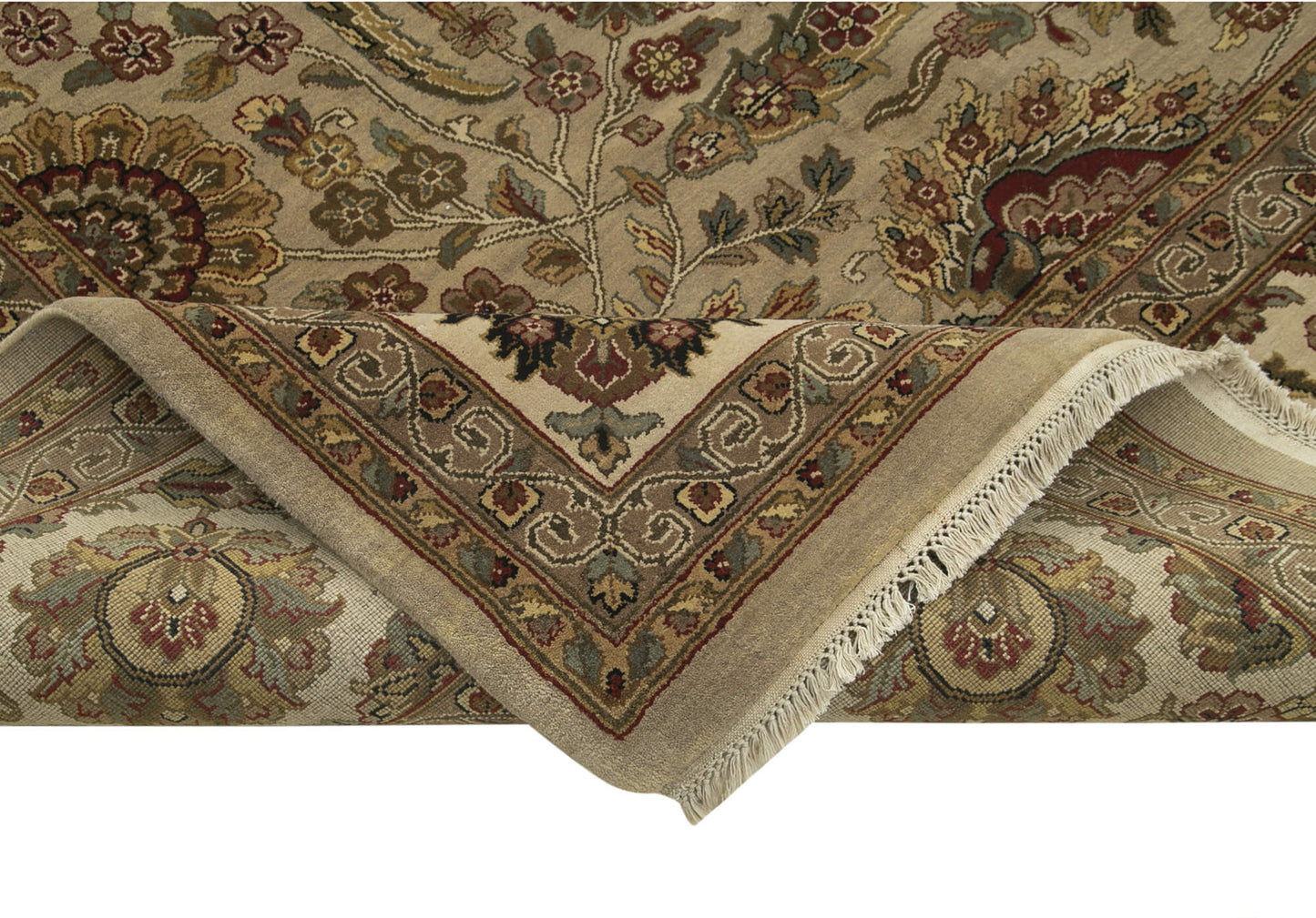 12x15 Beige Oushak Rug - 35910