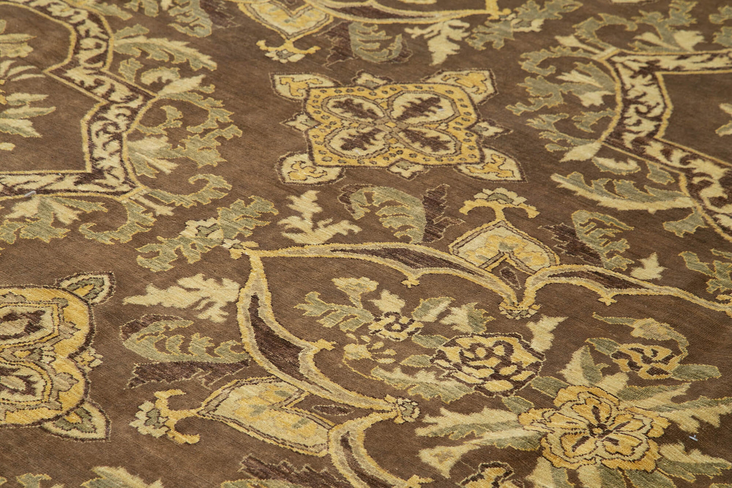 12x15 Brown Oushak Rug - 35911