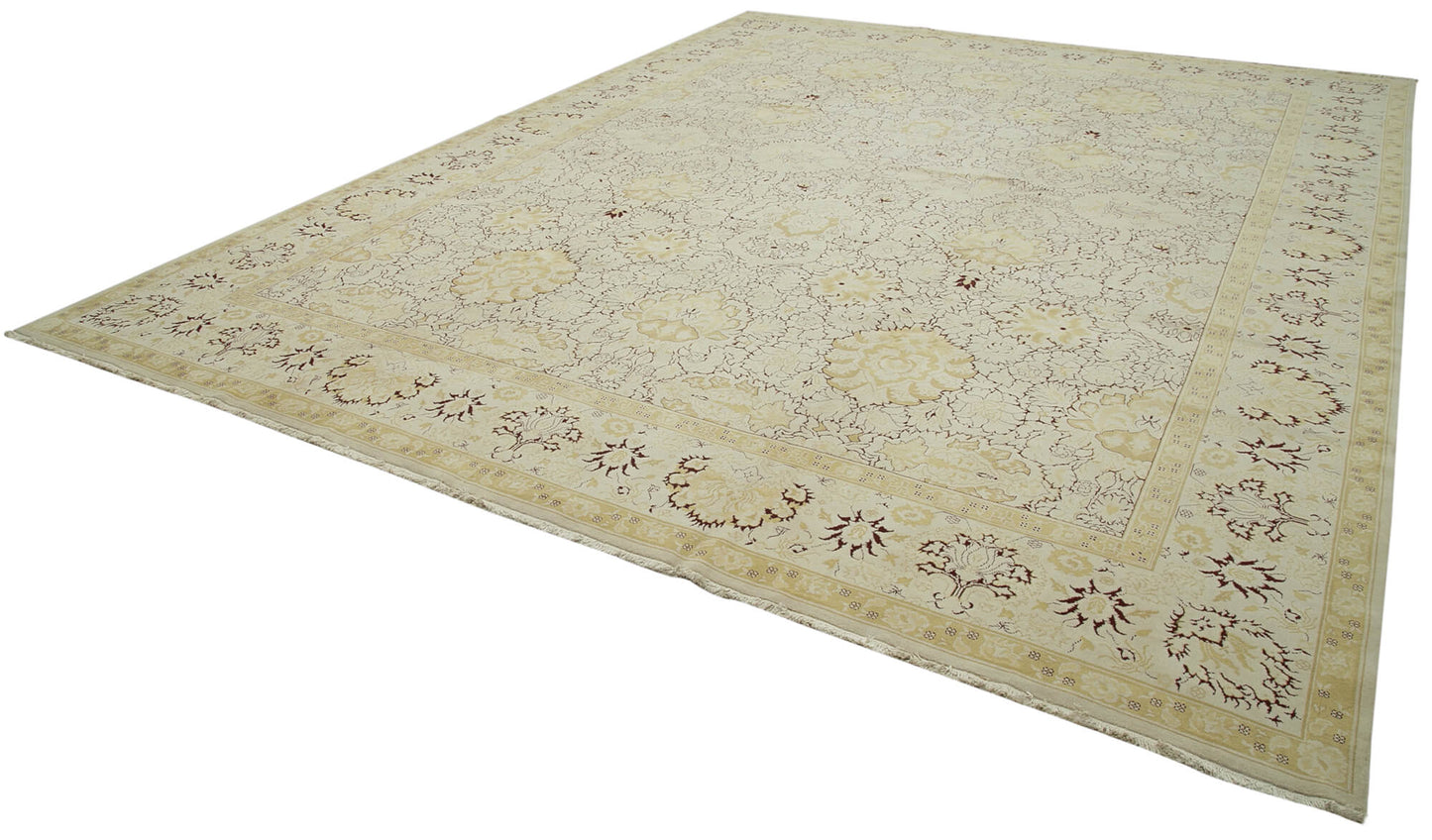 12x15 Beige Oushak Rug - 35912