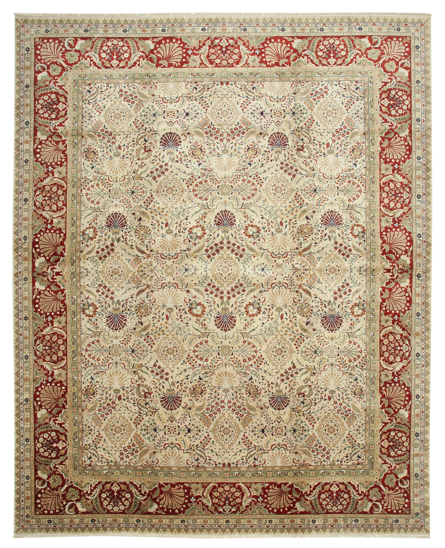 12x15 Beige Oushak Rug - 35914