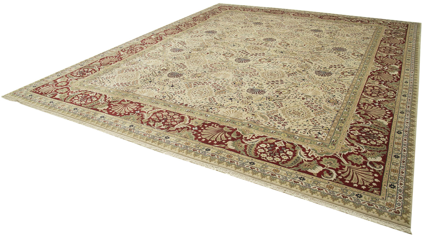 12x15 Beige Oushak Rug - 35914