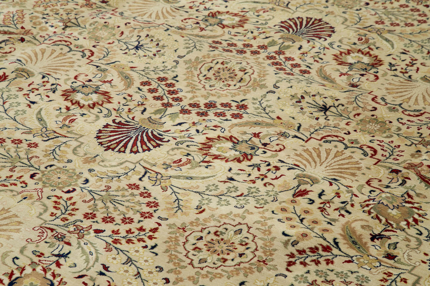 12x15 Beige Oushak Rug - 35914