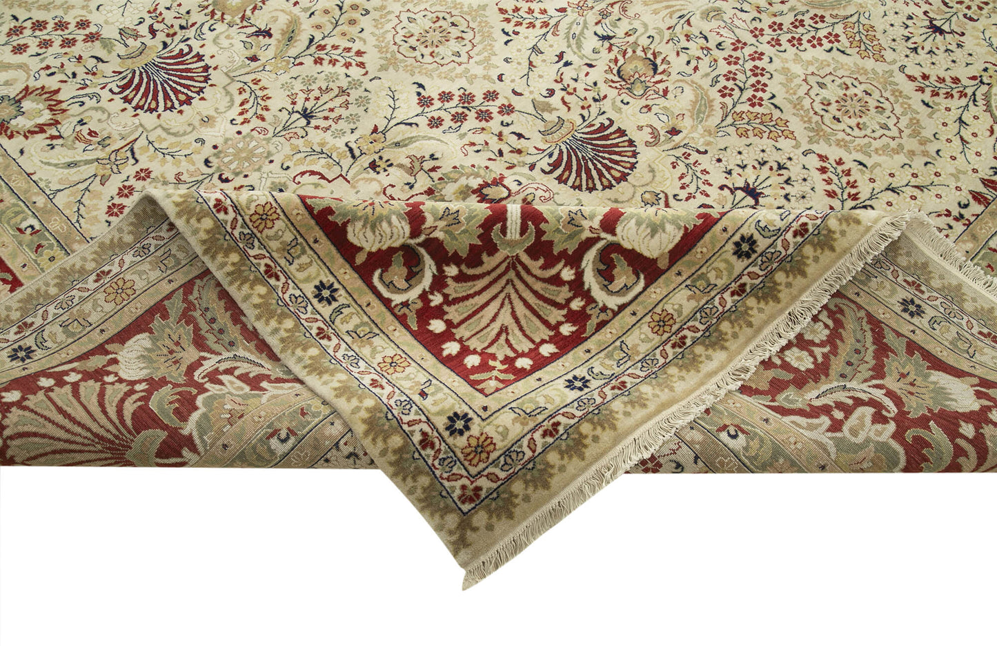 12x15 Beige Oushak Rug - 35914