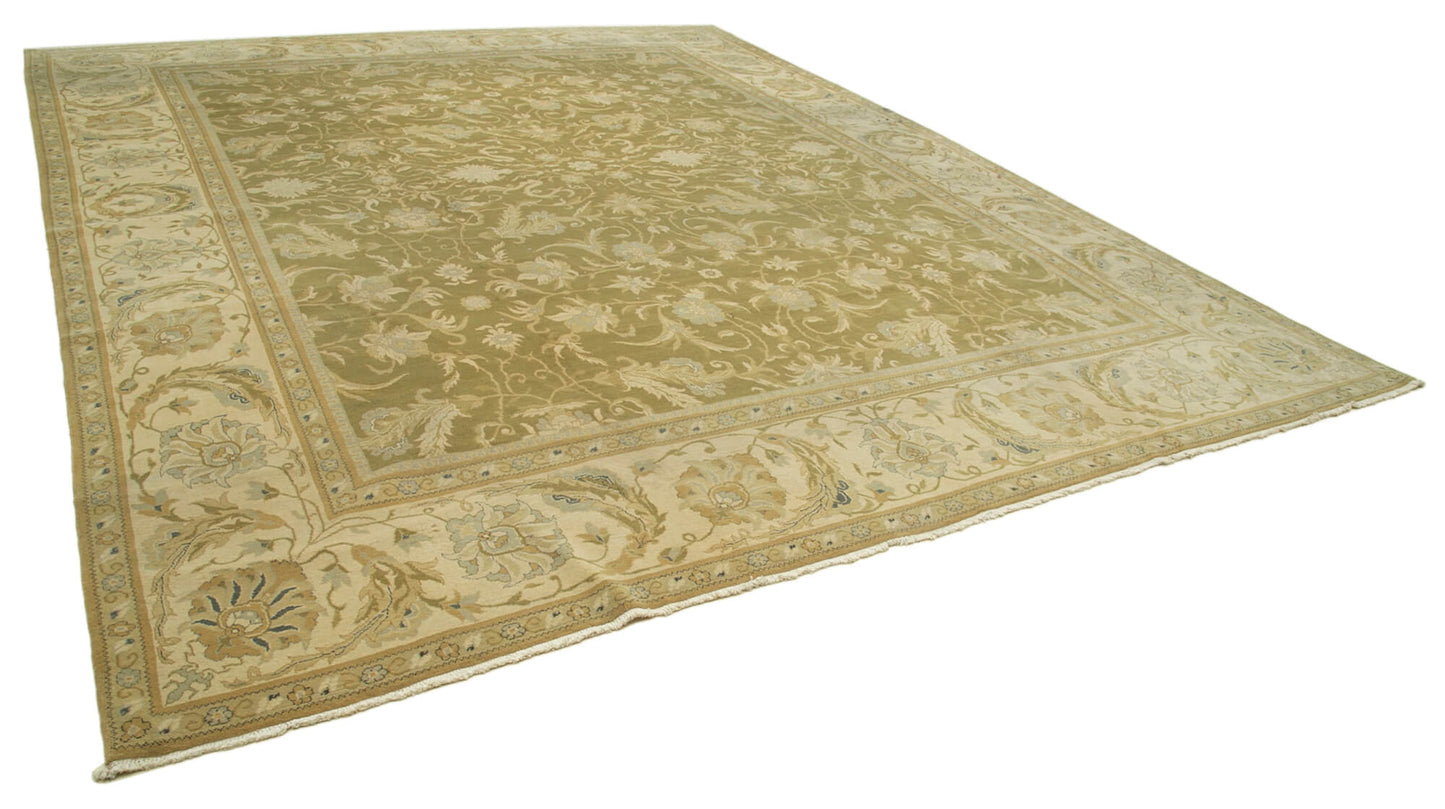 12x15 Beige Oushak Rug - 35915