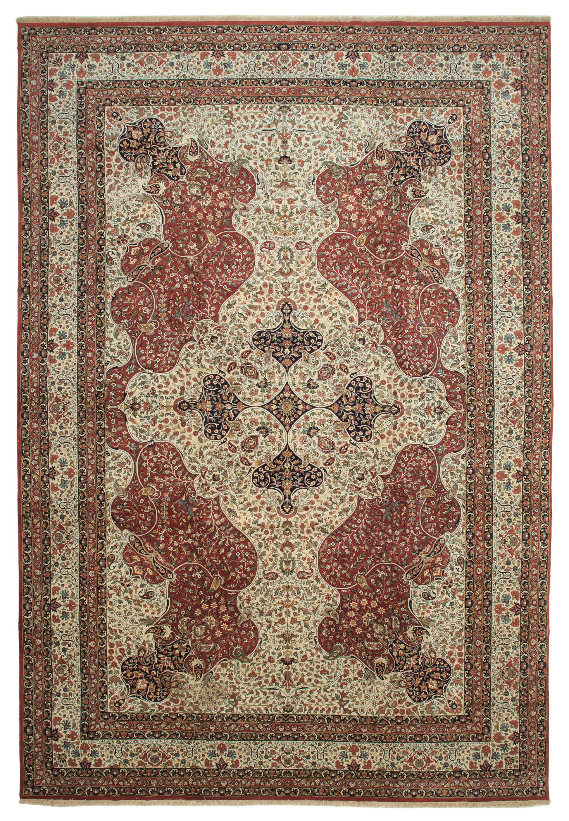 12x18 Beige Oushak Rug - 35920