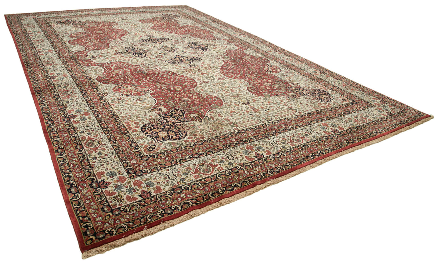 12x18 Beige Oushak Rug - 35920