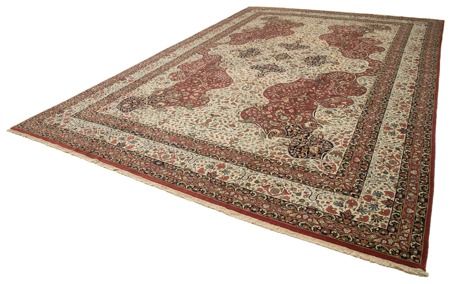 12x18 Beige Oushak Rug - 35920