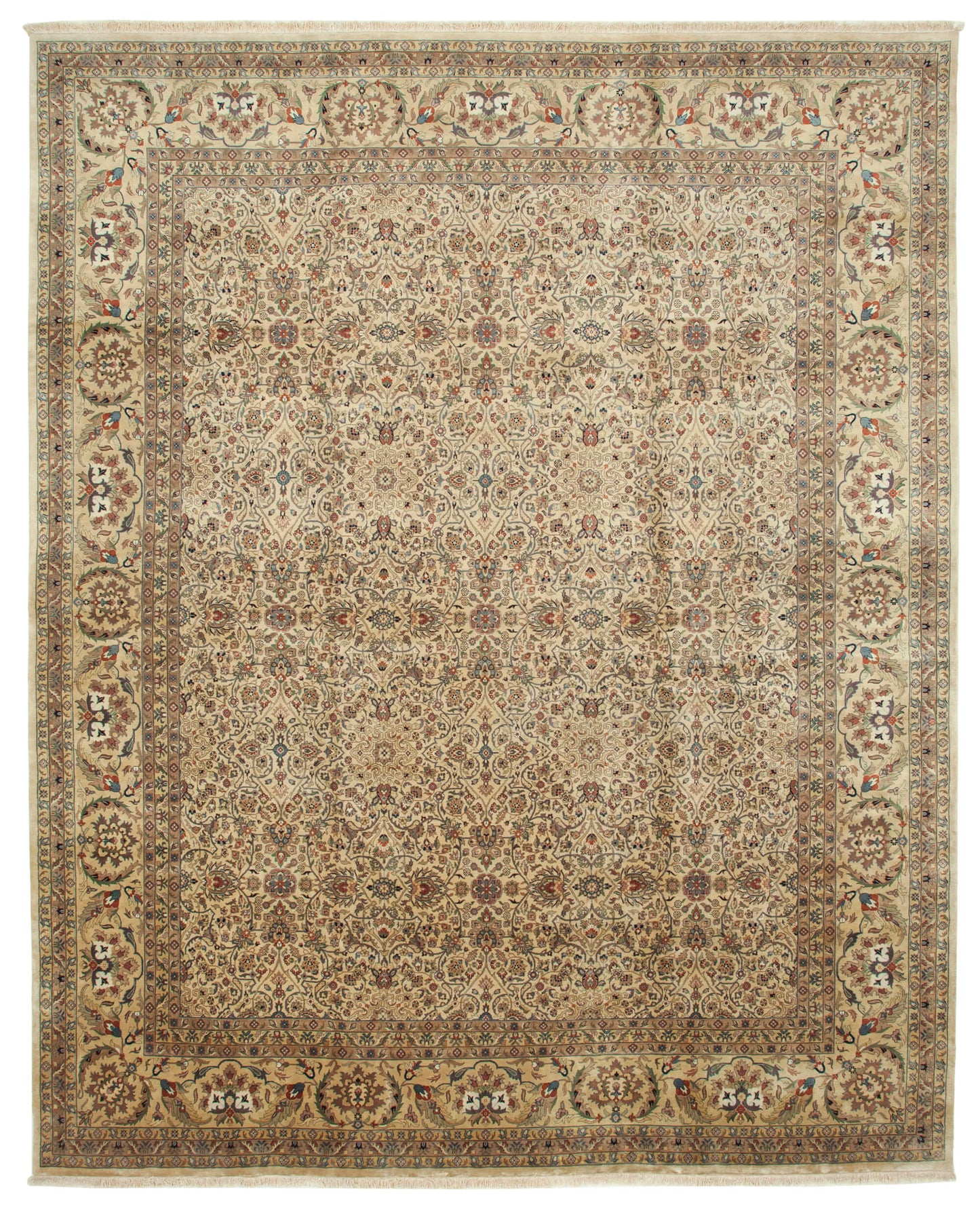 12x15 Beige Oushak Rug - 35922