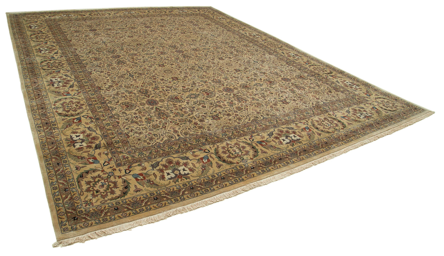 12x15 Beige Oushak Rug - 35922