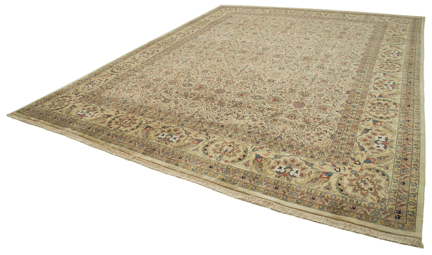 12x15 Beige Oushak Rug - 35922