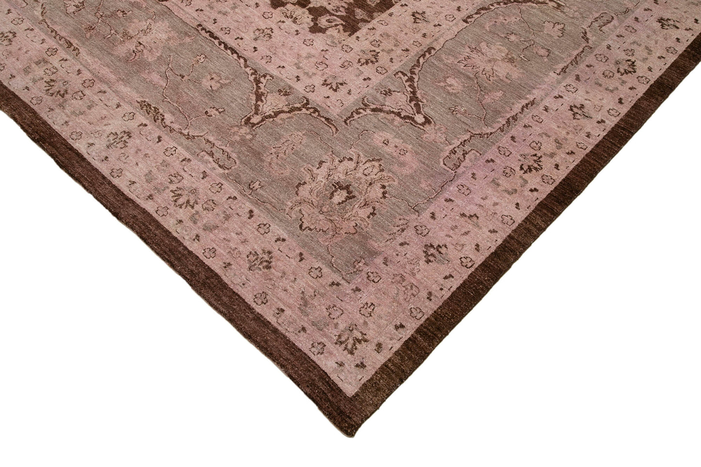 12x15 Pink Oushak Rug - 35923