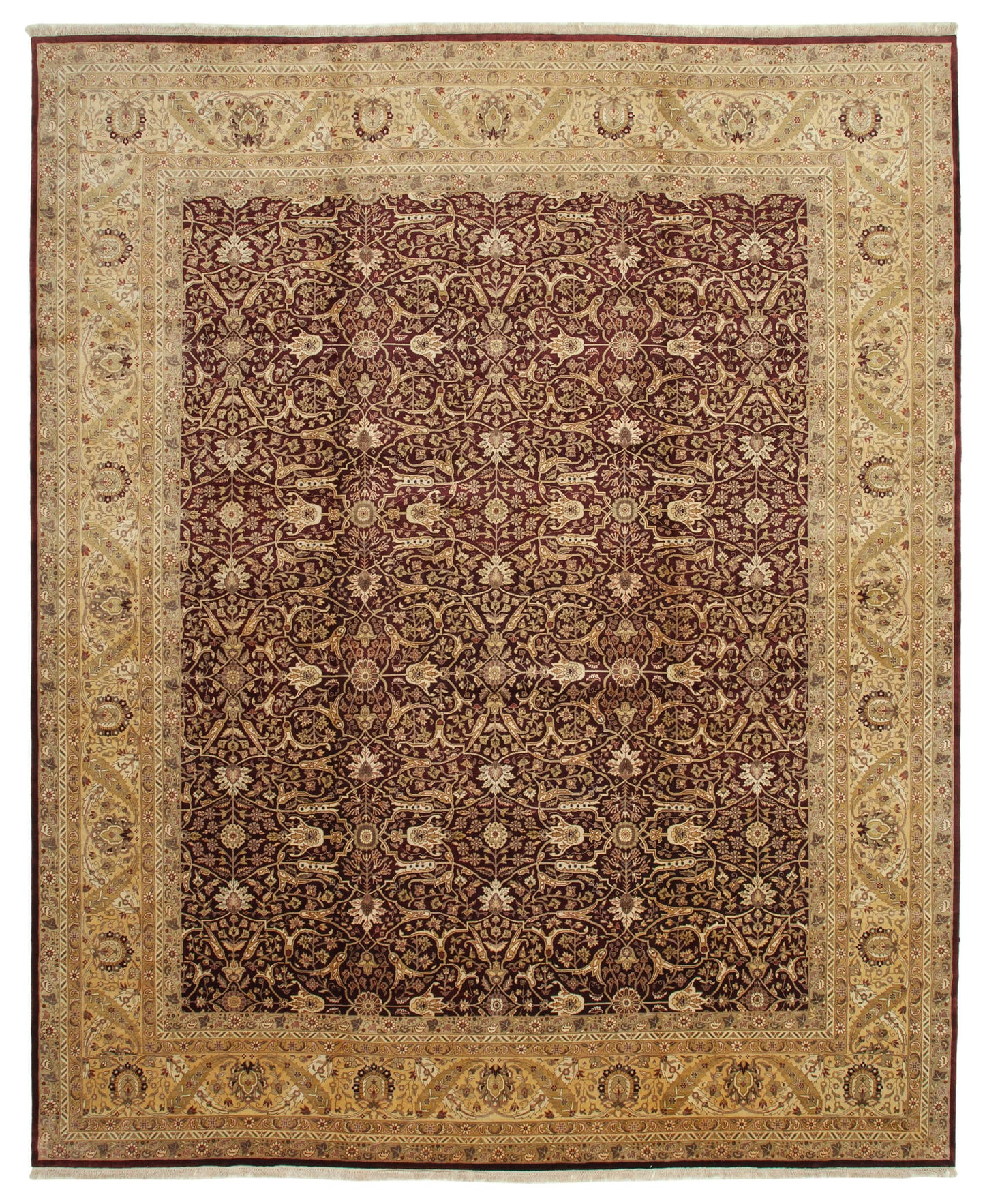 12x15 Yellow Oushak Rug - 35924