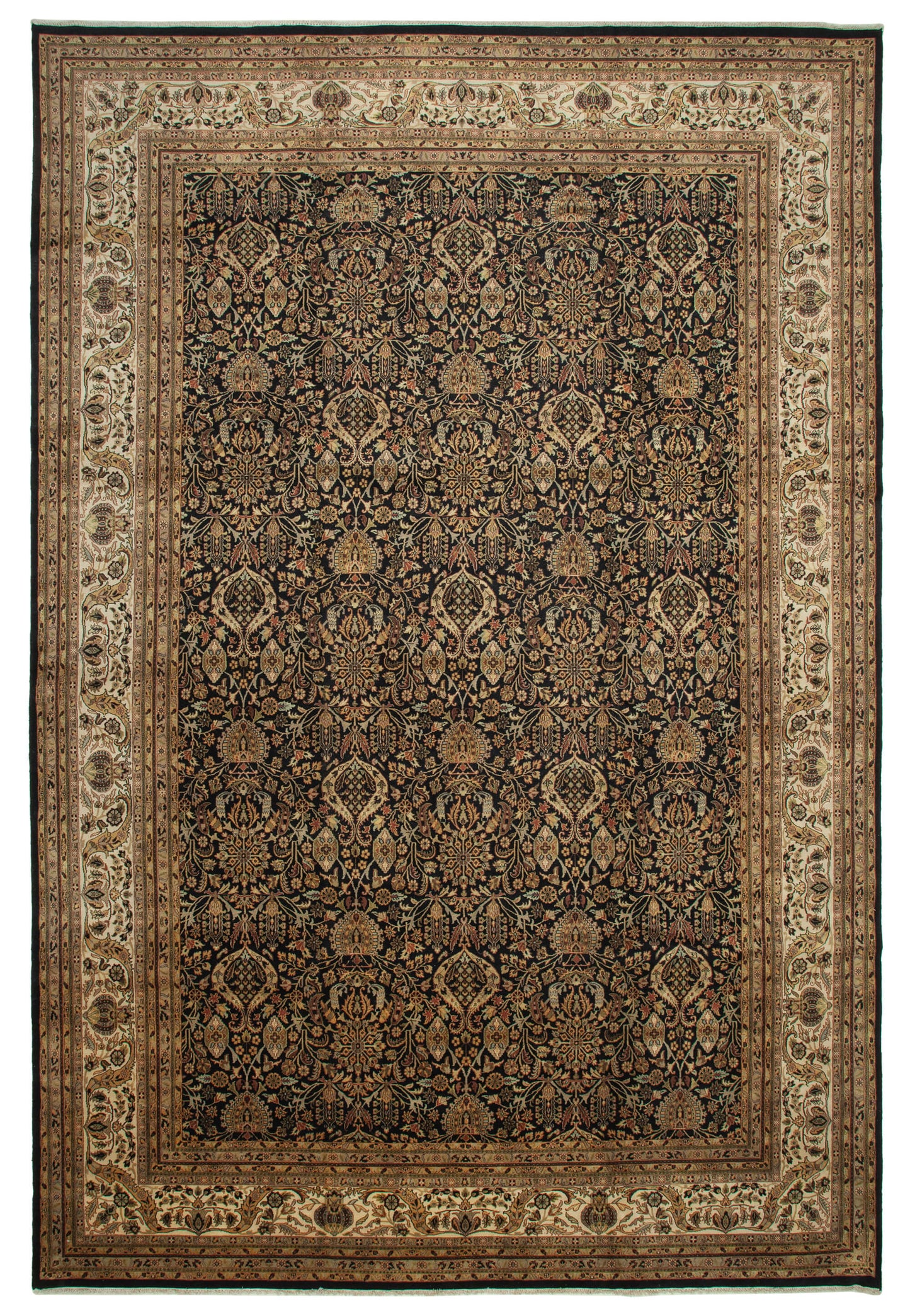 12x18 Beige Oushak Rug - 35930