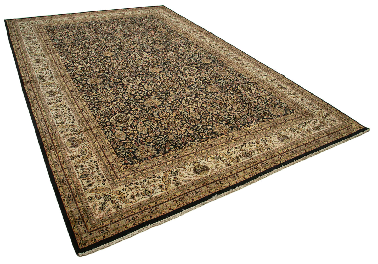 12x18 Beige Oushak Rug - 35930