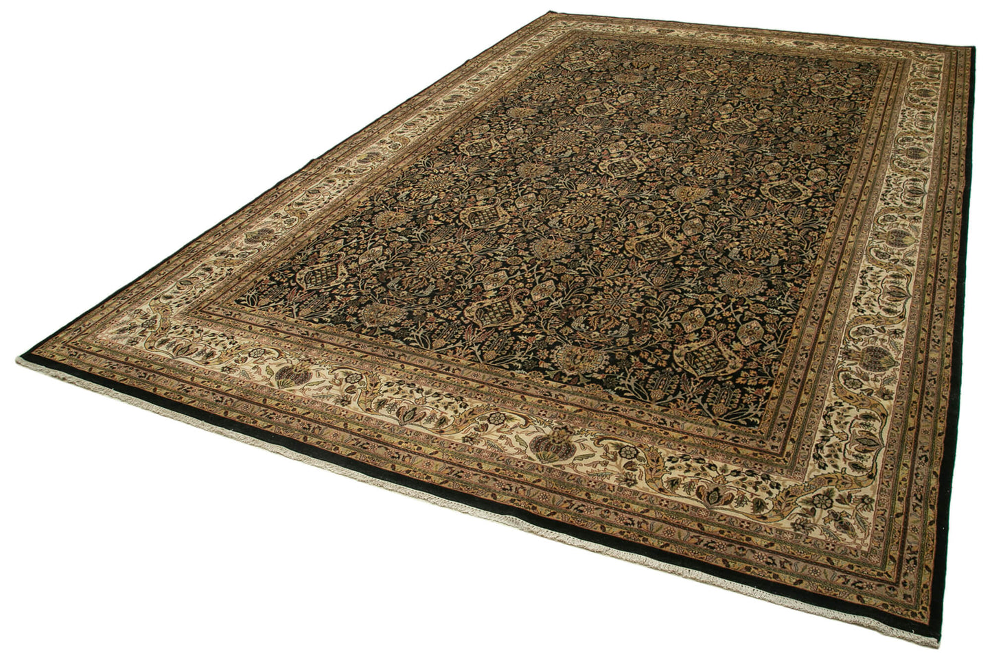 12x18 Beige Oushak Rug - 35930