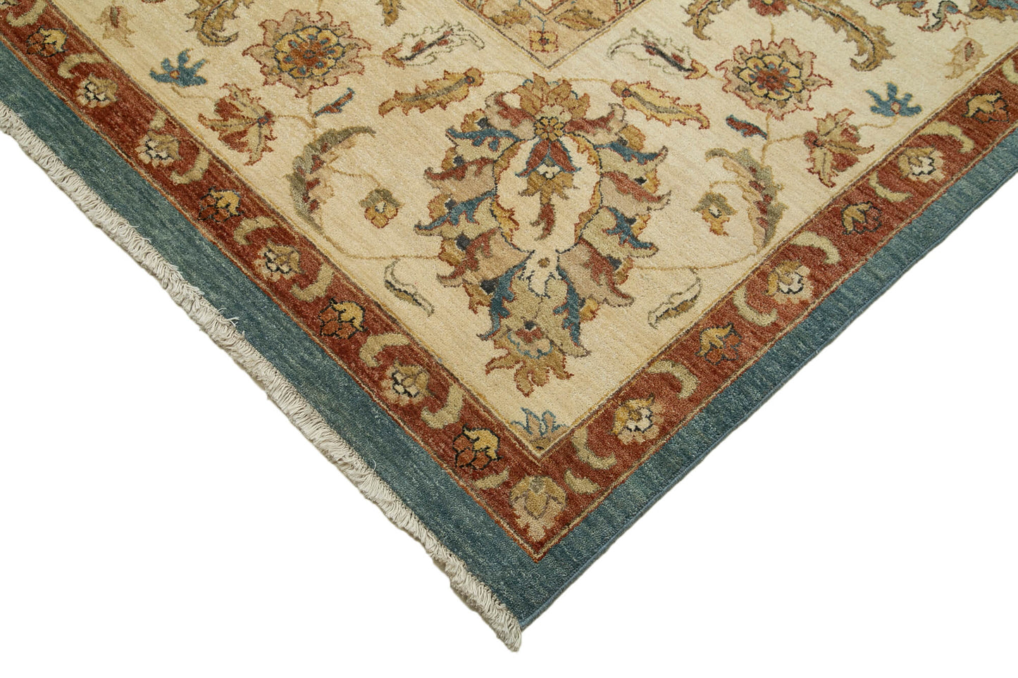 12x18 Beige Oushak Rug - 35931