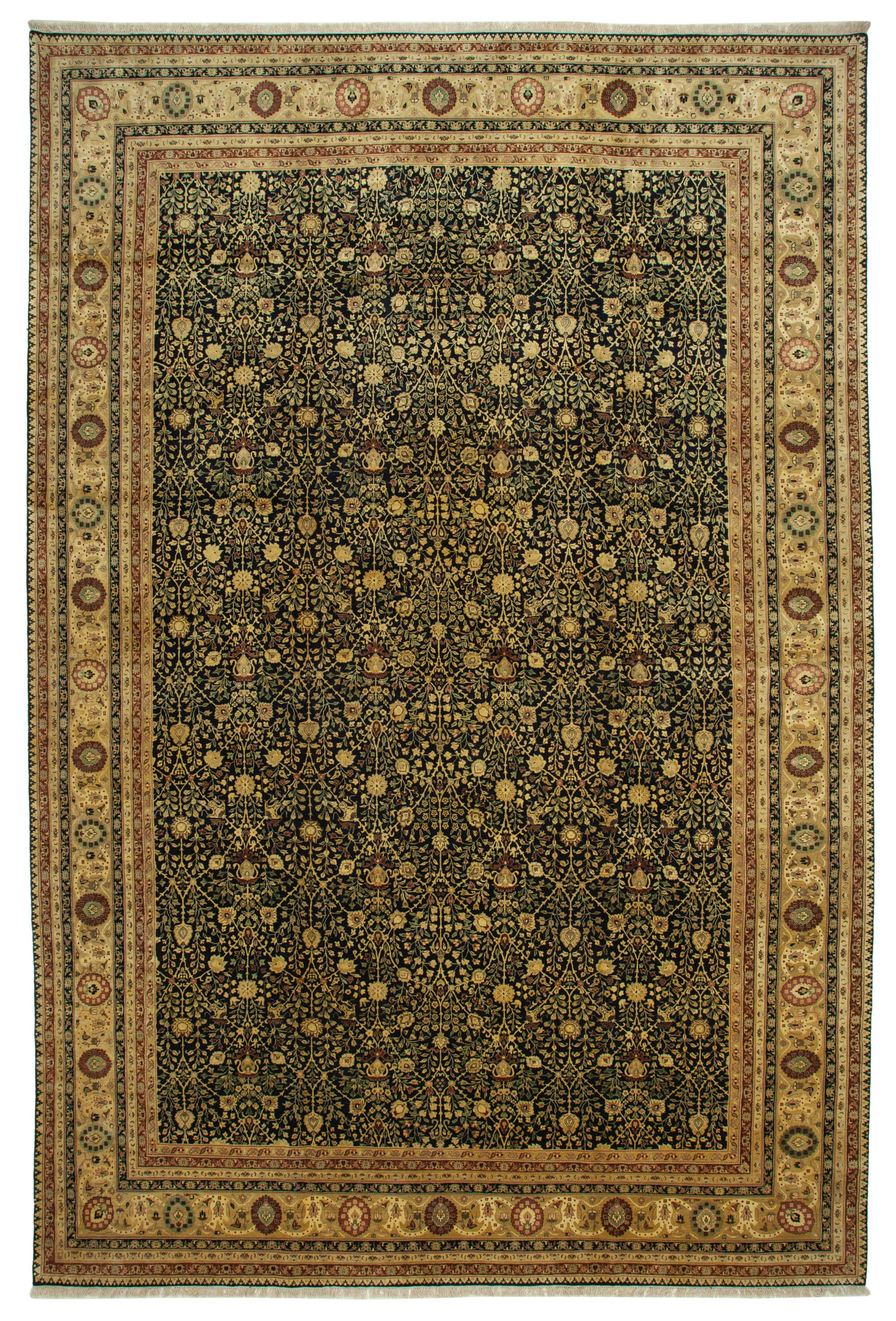 12x18 Yellow Oushak Rug - 35932