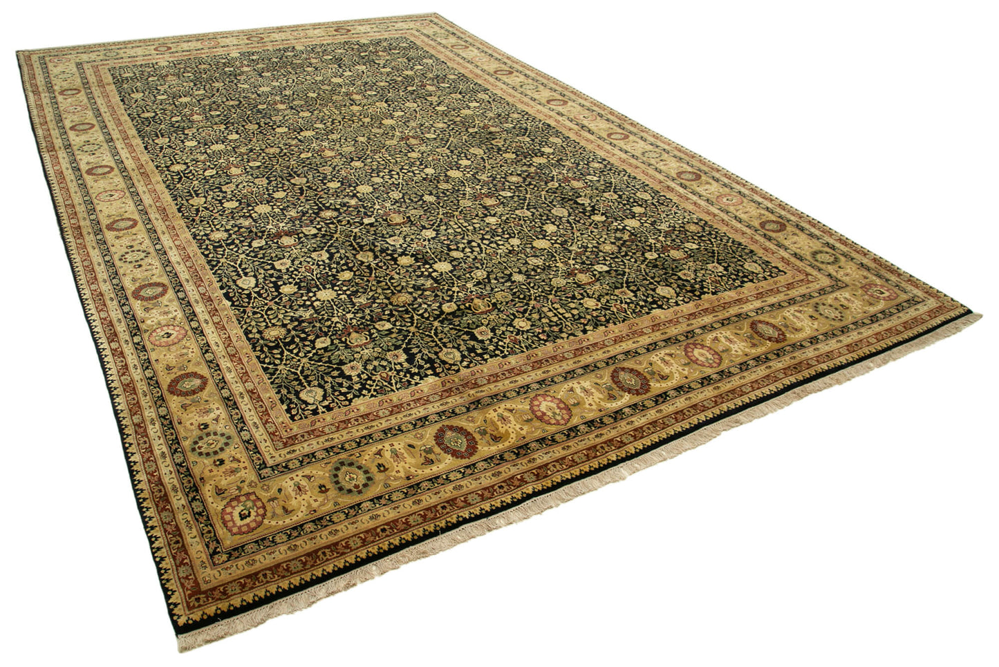 12x18 Yellow Oushak Rug - 35932