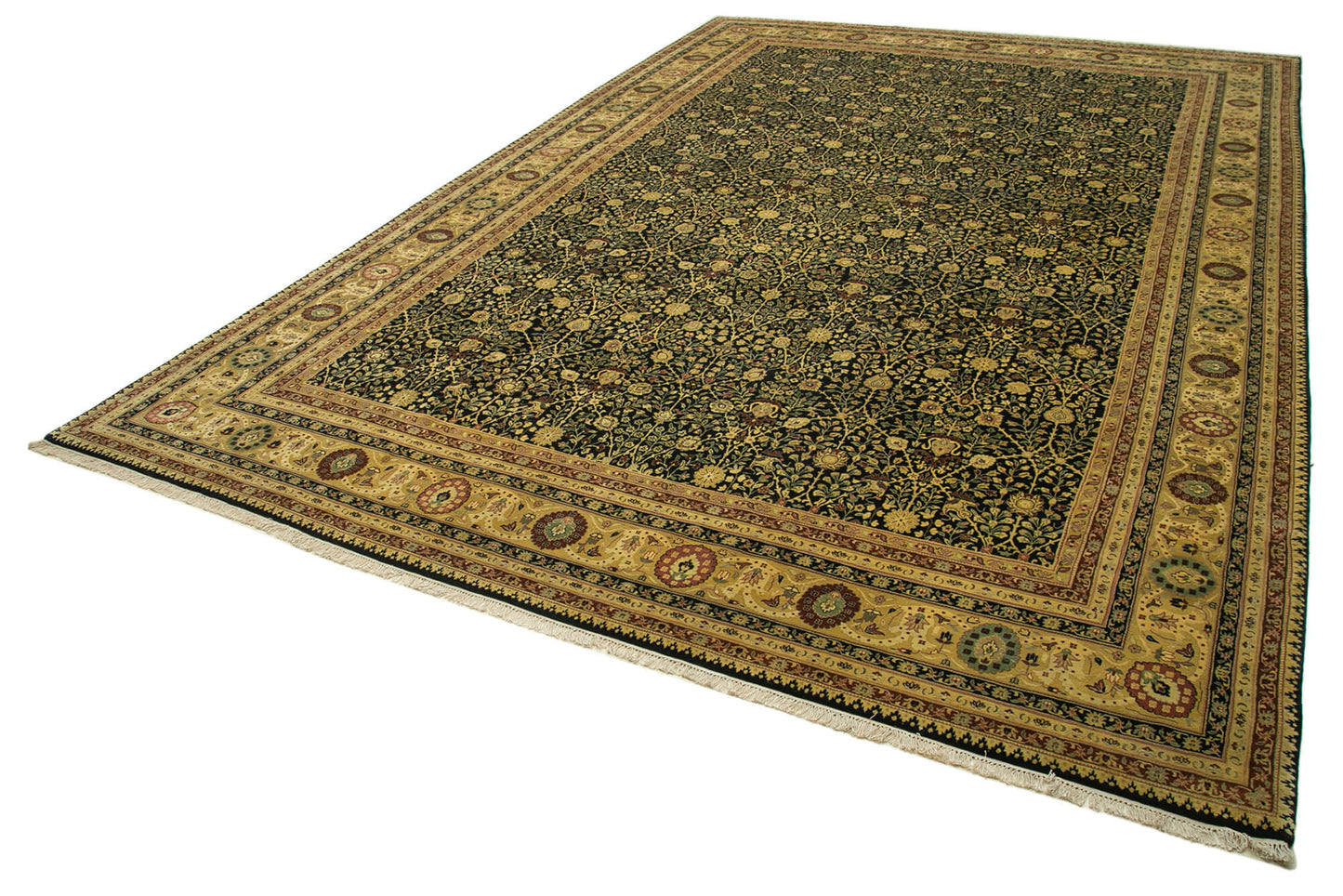 12x18 Yellow Oushak Rug - 35932