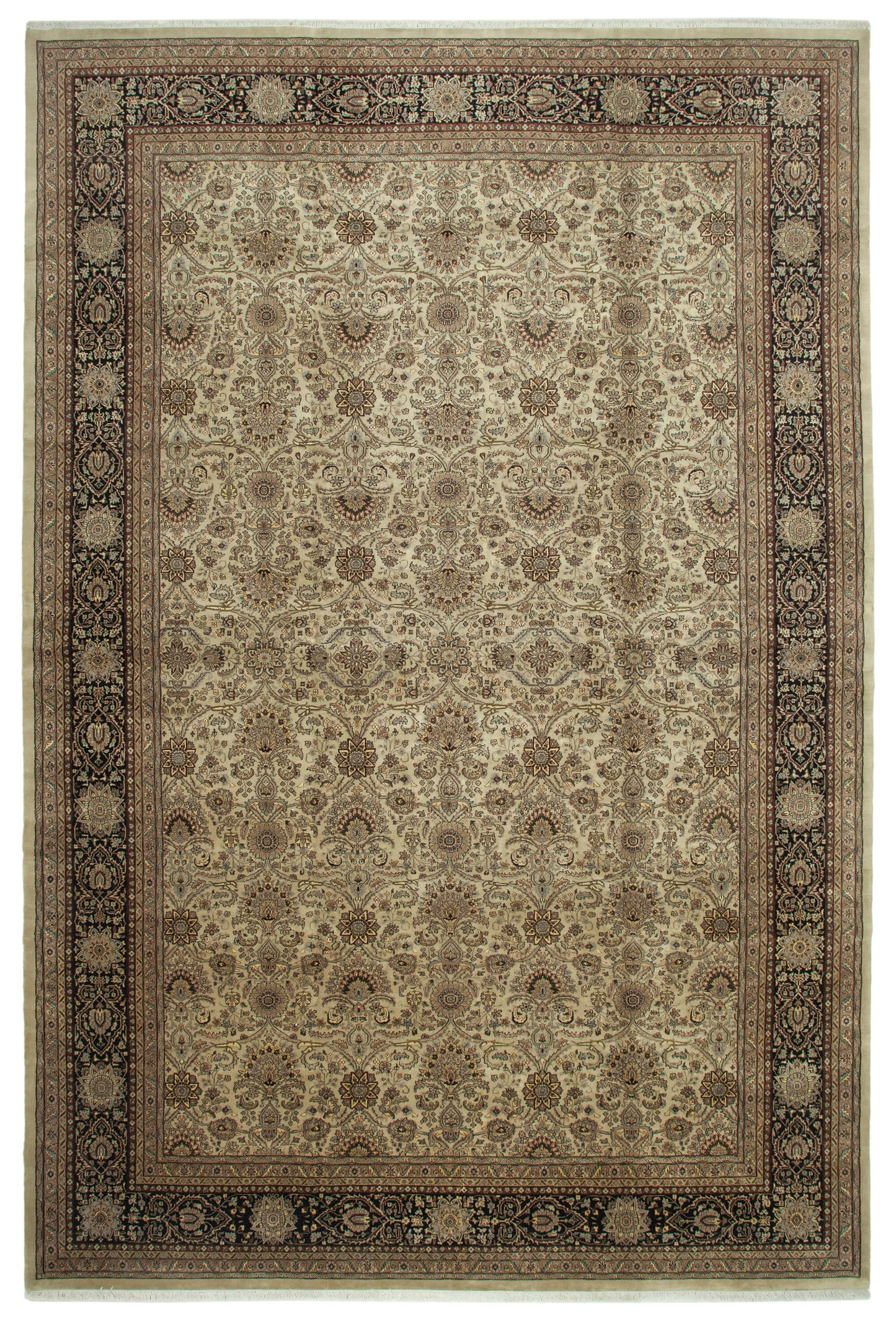 12x18 Beige Oushak Rug - 35934