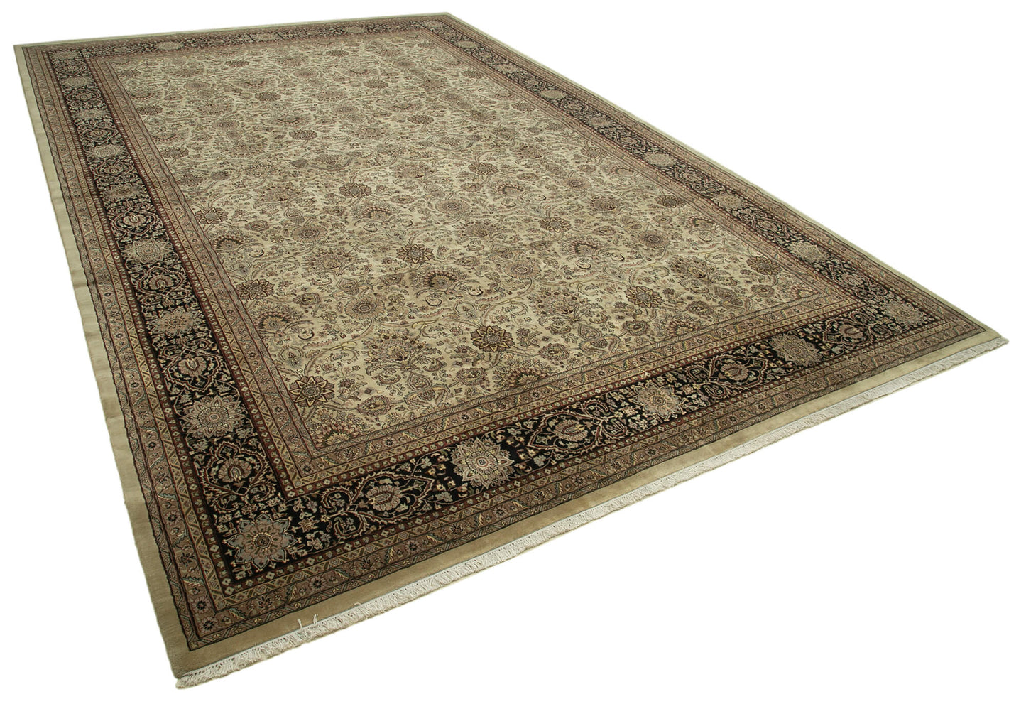 12x18 Beige Oushak Rug - 35934