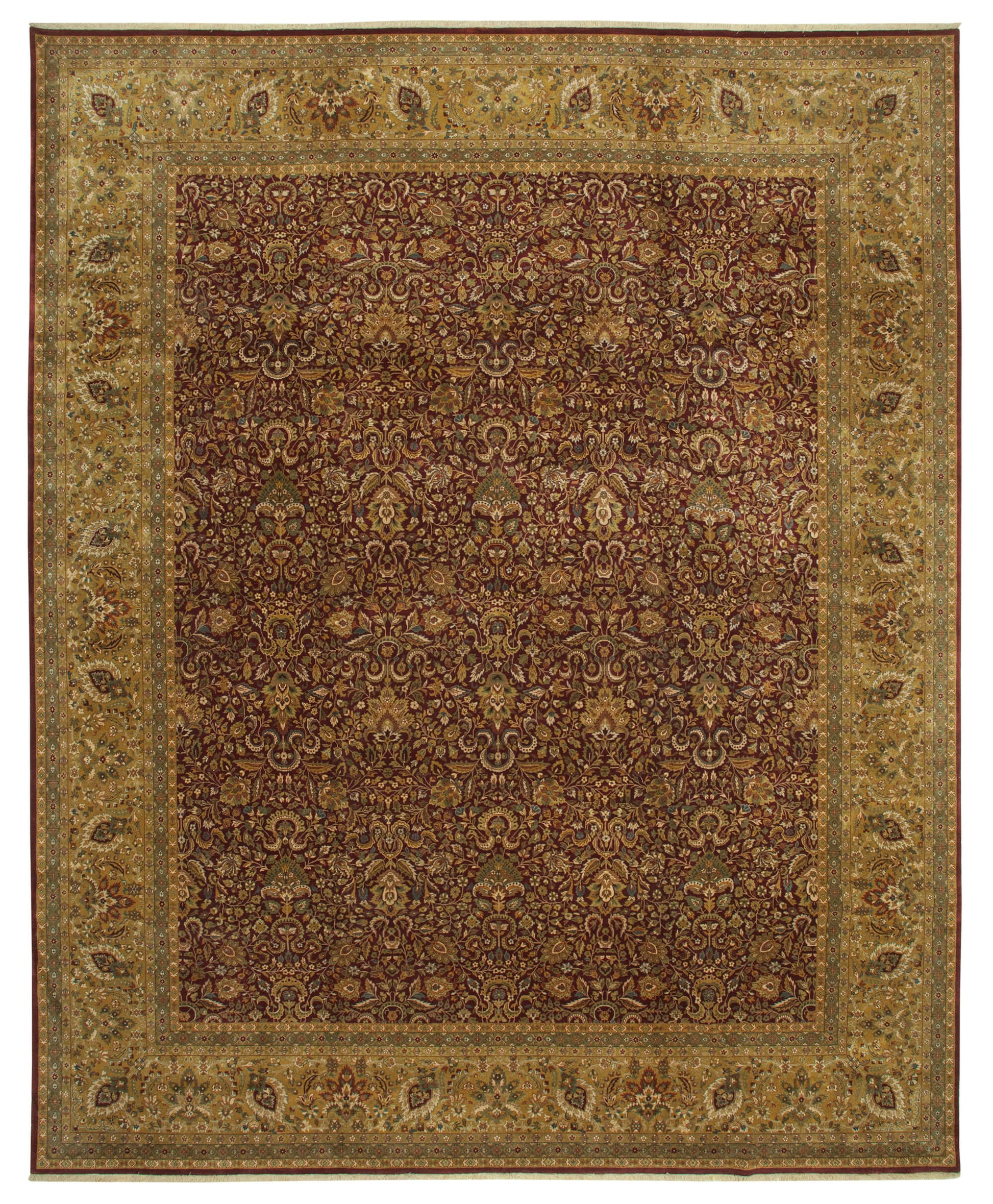 12x15 Red Oushak Rug - 35938